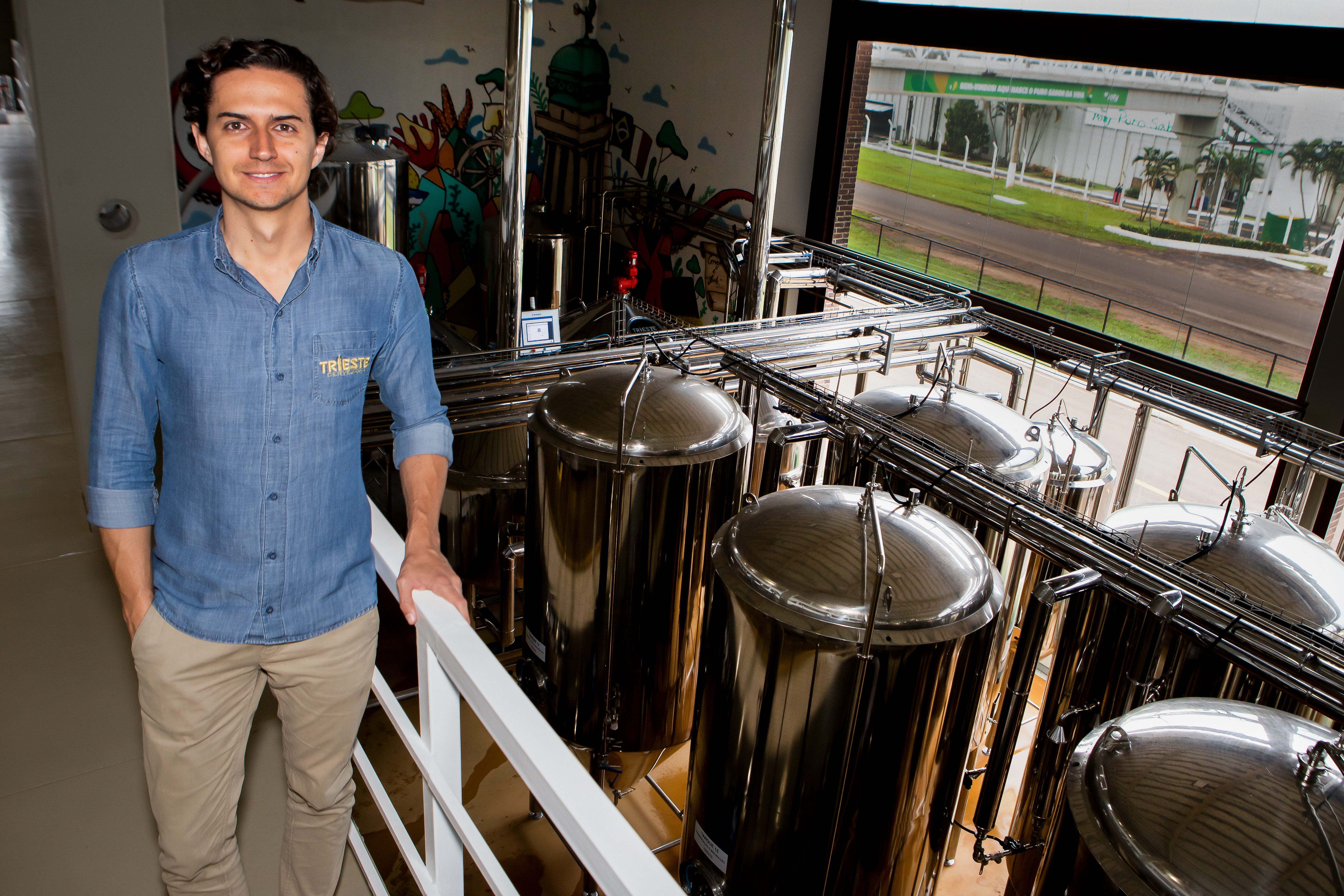 REVISTA É RIO PRETO - Luiz Sérgio Franzotti - gerente de planejamento da cervejaria Trieste